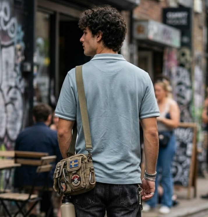 Street Terrain Polo Men's T-Shirt