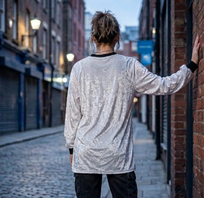 Color Block Streetwear Top