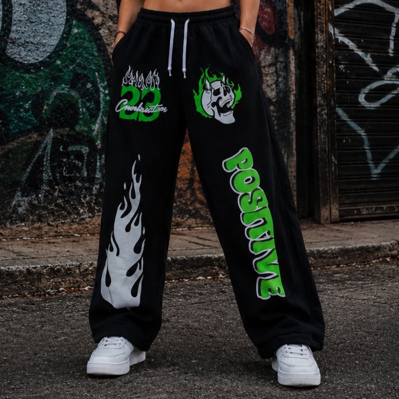 Ghost Flame Baggy Girls Tracks