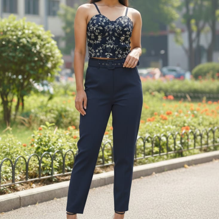 Embroidered Co-Ord Set