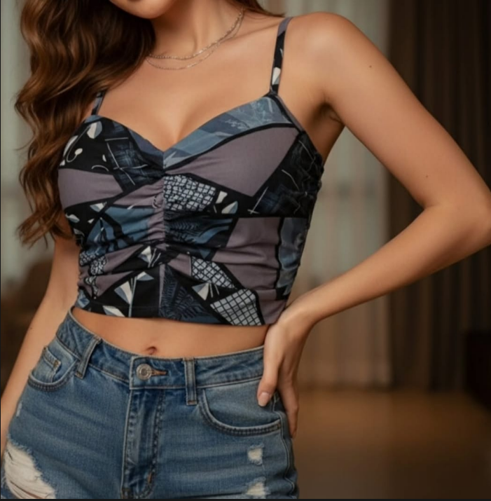 SleekFit Padded Crop Top