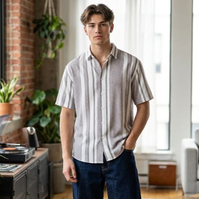 Fresh Vibe Men's Shirt
