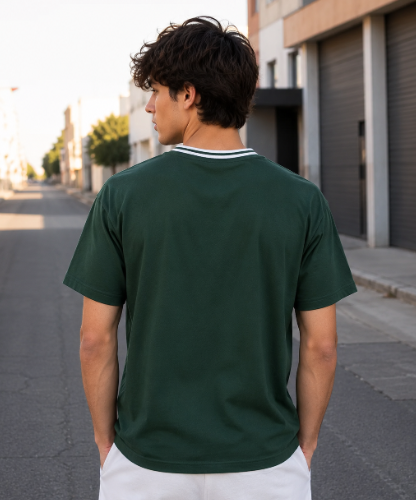 Sports Division 32 High GSM Pure Cotton Men's T-Shirt