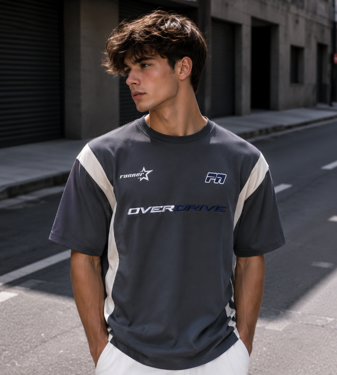 Over High GSM Pure Cotton Men's T-Shirt
