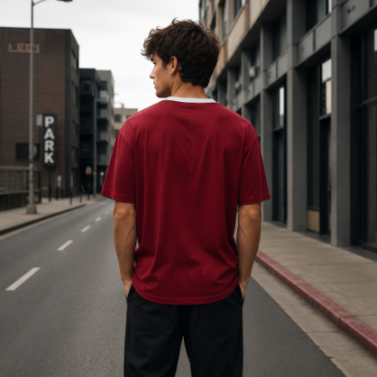 Chicago Varsity High GSM Pure Cotton Men's T-Shirt