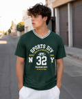 Sports Division 32 High GSM Pure Cotton Men's T-Shirt
