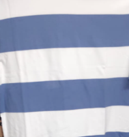 Striped High GSM Pure Cotton Men's T-Shirt