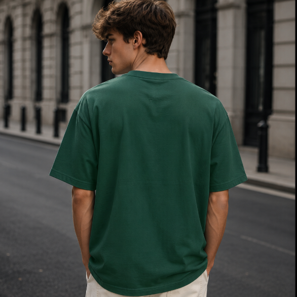 Let Yourself Be Color Block Panel High GSM Pure Cotton Men's T-Shirt