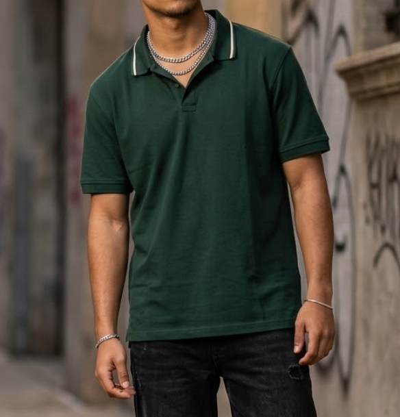 Street Terrain Polo Men's T-Shirt