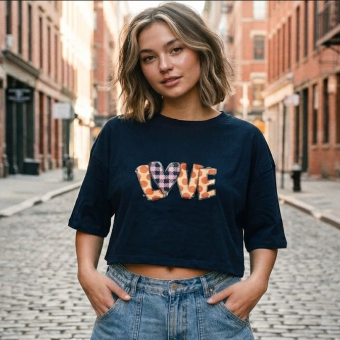 Minimalist Boxy Female T-Shirt