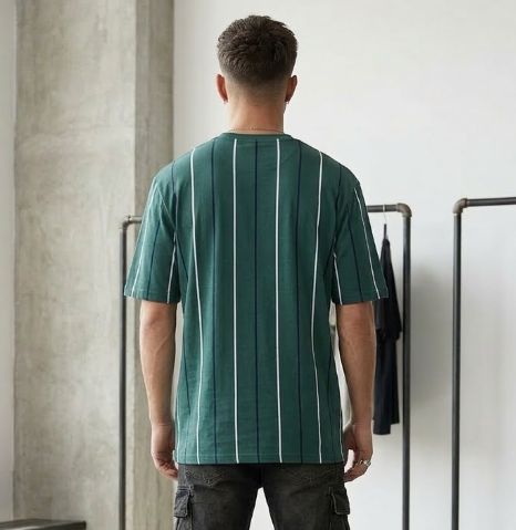 Street Flex Forest Oversized Men's T-Shirt