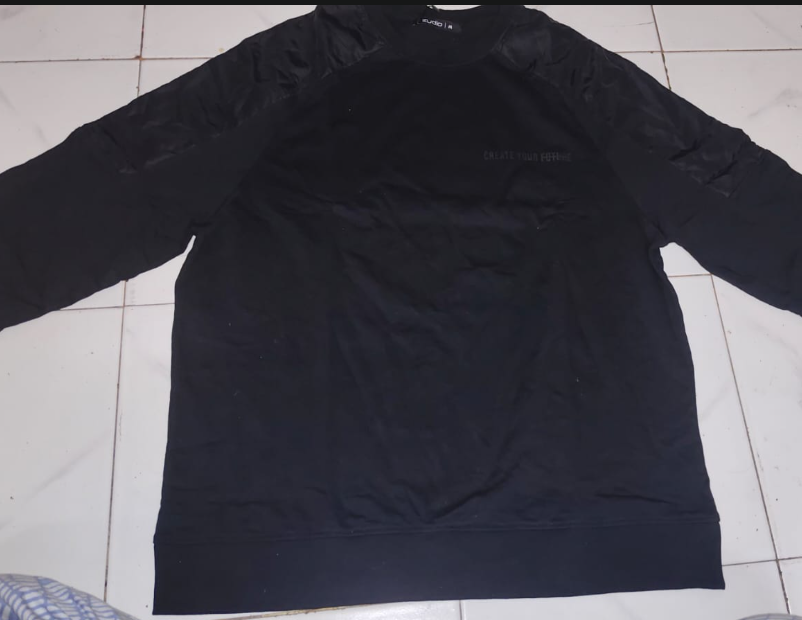 Midnight Oversized Crewneck Sweatshirt