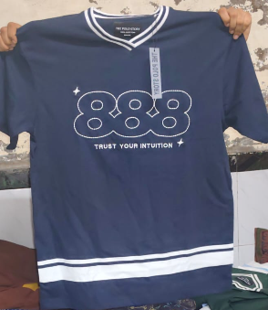 Triple Eight High GSM Pure Cotton Men's T-Shirt