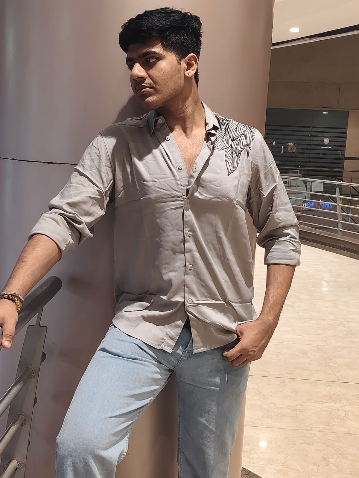 Slate Aura Men's Shirt