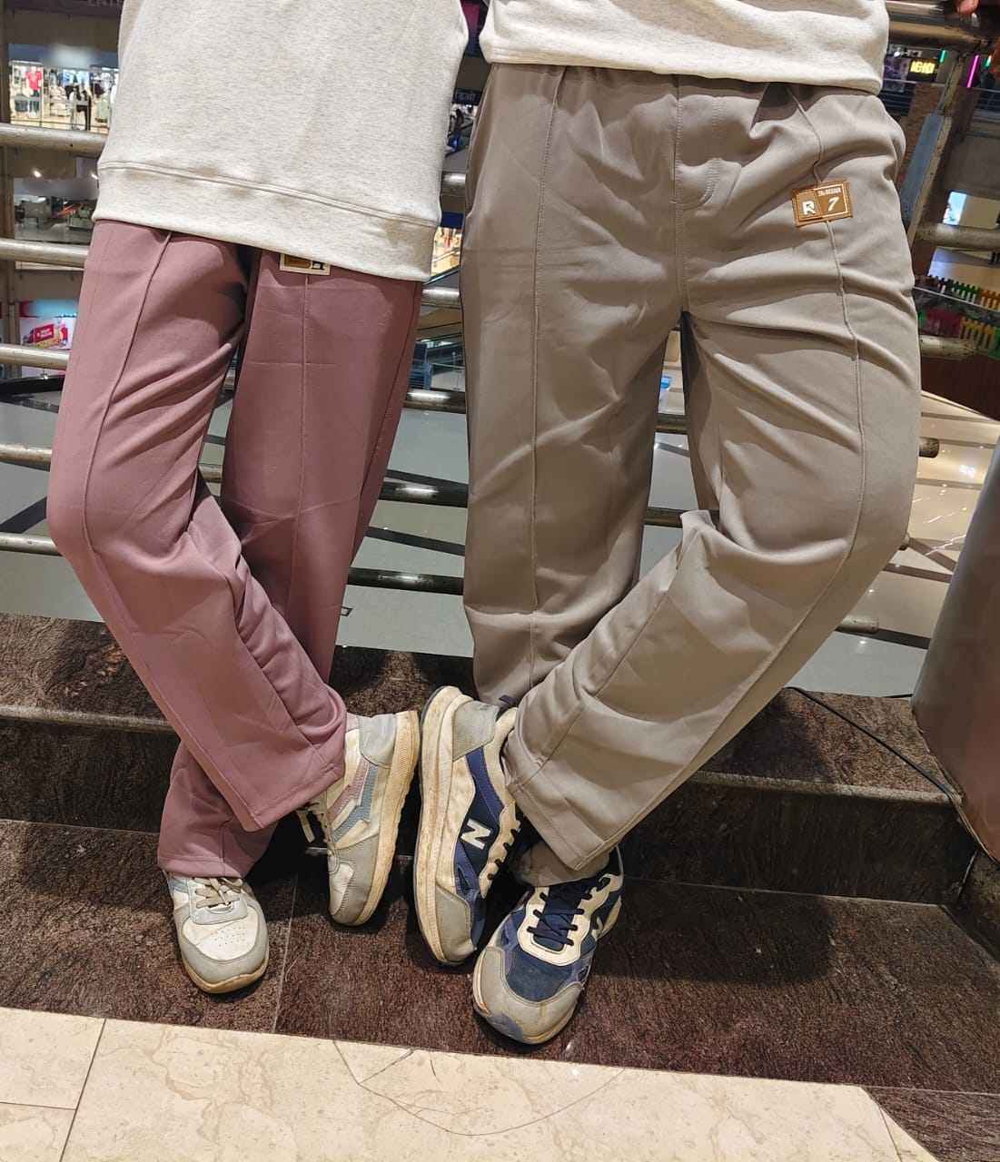 Premium Mauve Unisex Elite Trackpants