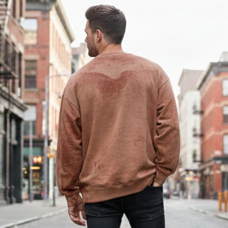 Cocoa Fade 240+ GSM Men's Sweatshirt