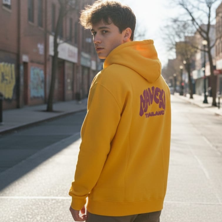 Sunset Pulse 300+ GSM Men's Hoodie