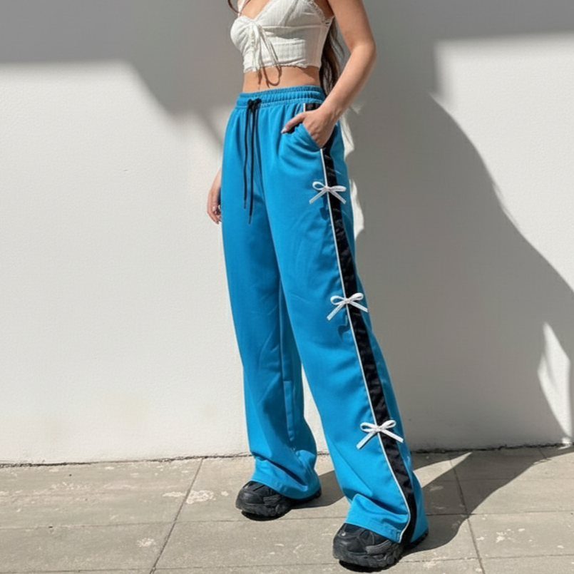 Female Elegant Bow Pants