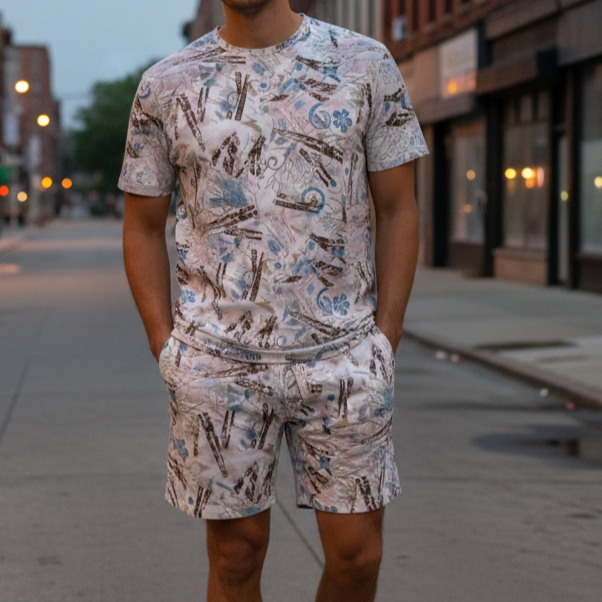 Urban Splash Printed Co-Ord Set
