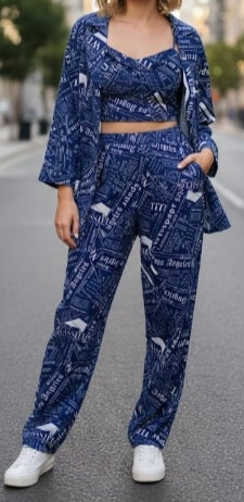 3 Piece Female Co-Ord Set