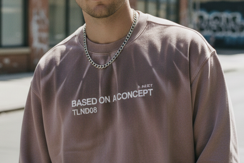 Mocha Premium Men's Sweatshirt