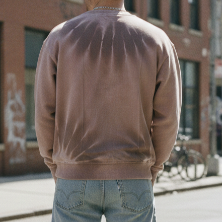 Mocha Premium Men's Sweatshirt