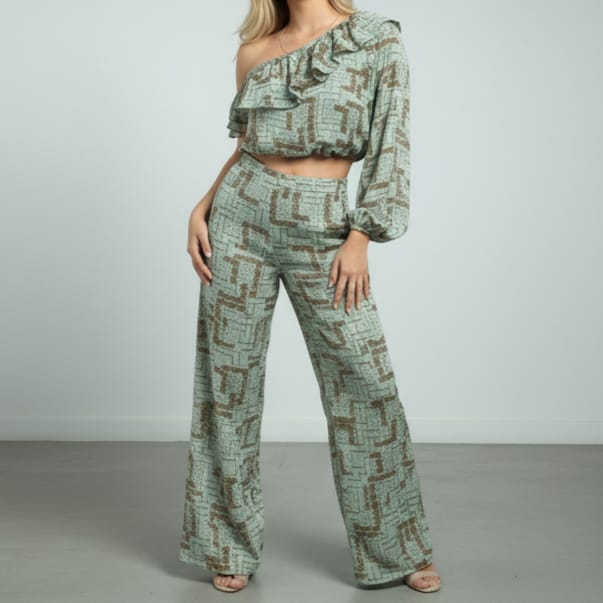 One-Shoulder Co-ord Set