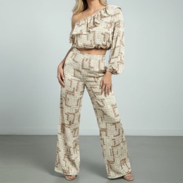 One-Shoulder Co-ord Set