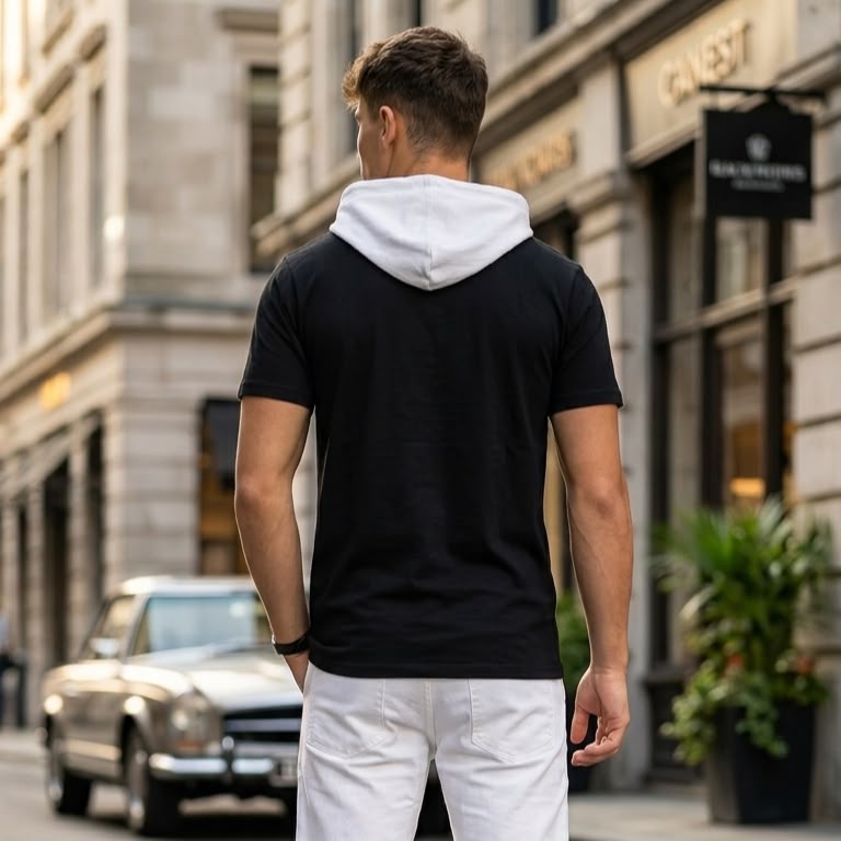 Vintage Classic Ride Hooded T-Shirt